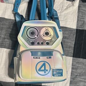 Loungefly HERBIE Iridescent Backpack Fantastic 4 Marvel